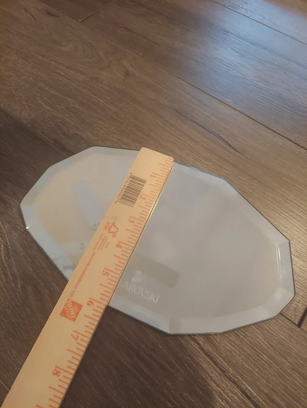 Swarovski Crystal Beveled Vanity Tray Mirror Home Decor New In Box